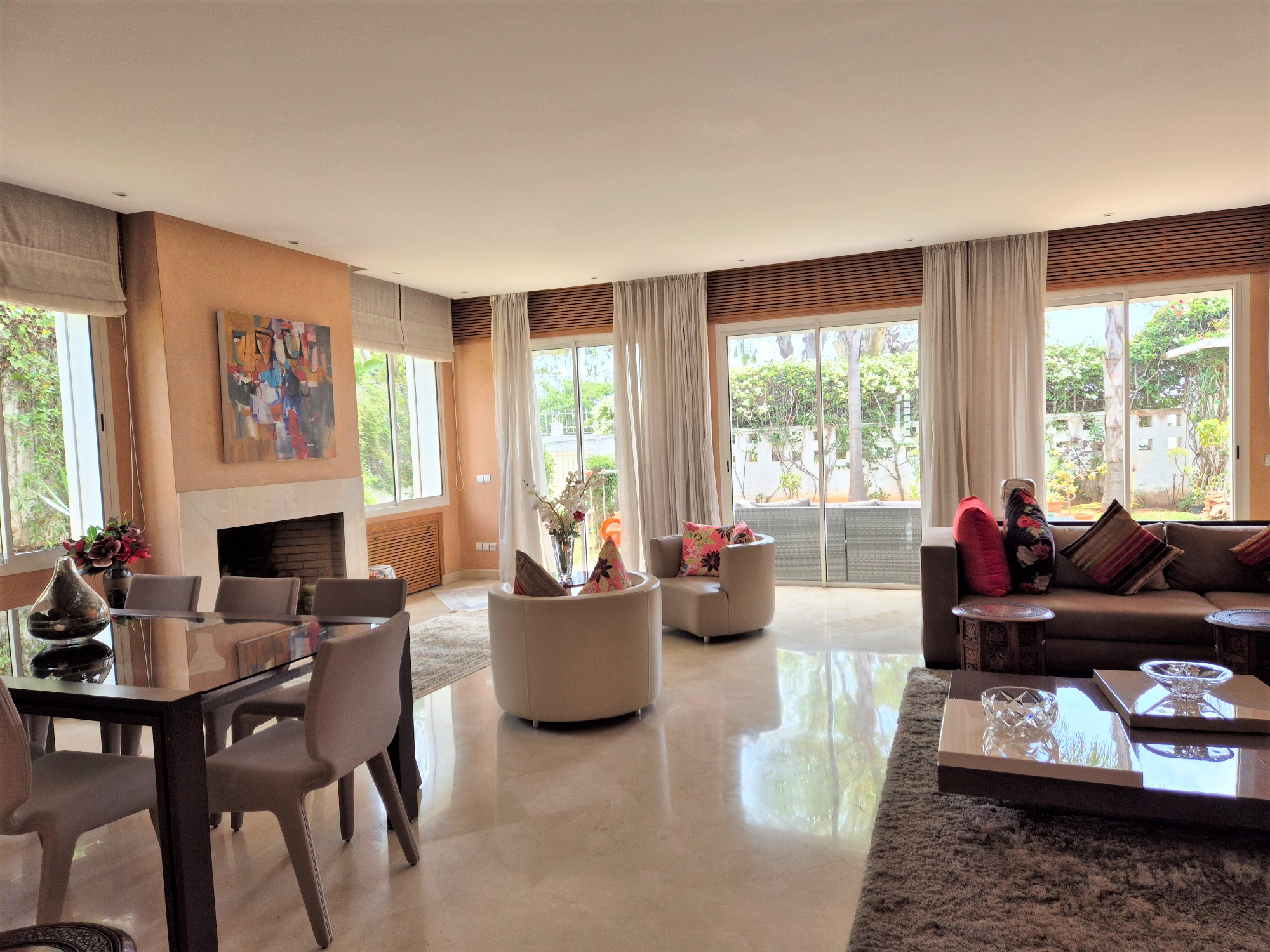 Villa récente Anfa Supérieur proche du golf