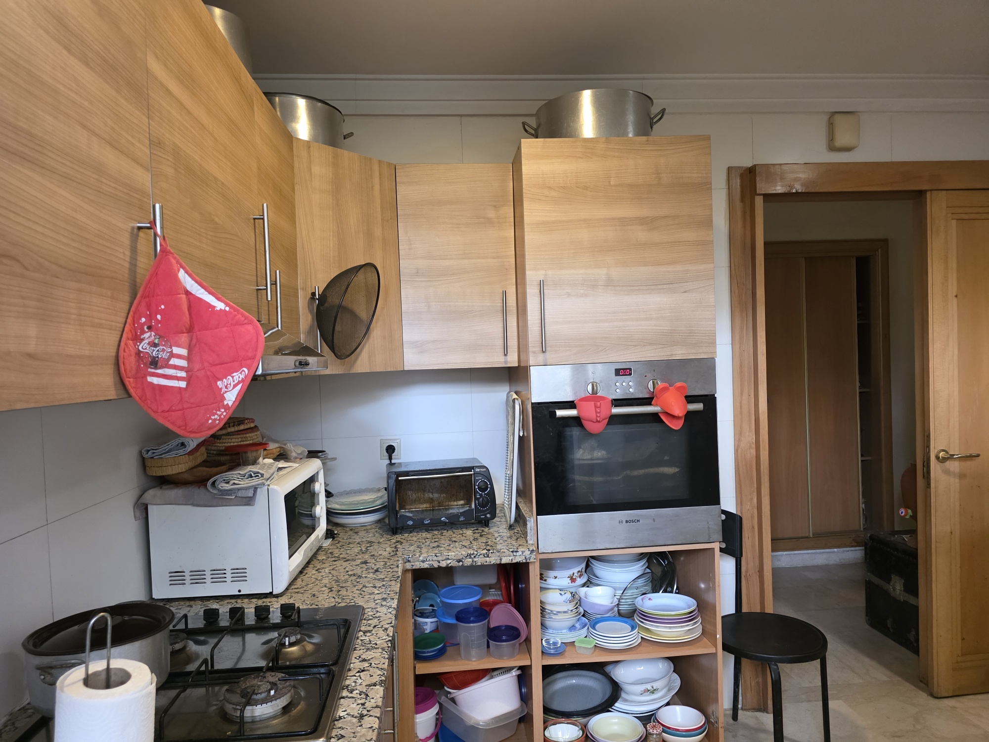 6-3 Grand appartement résidence fermée Maarif Extension