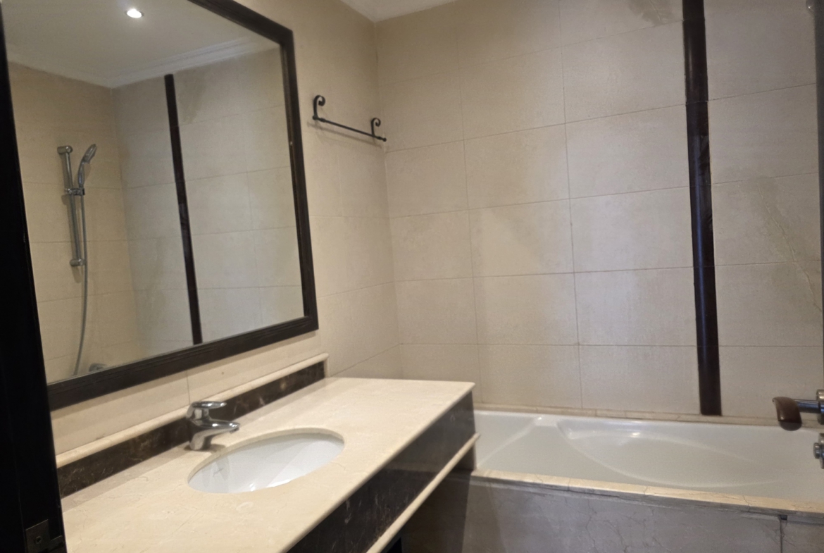 Appartement bien placé au Triangle d’Or