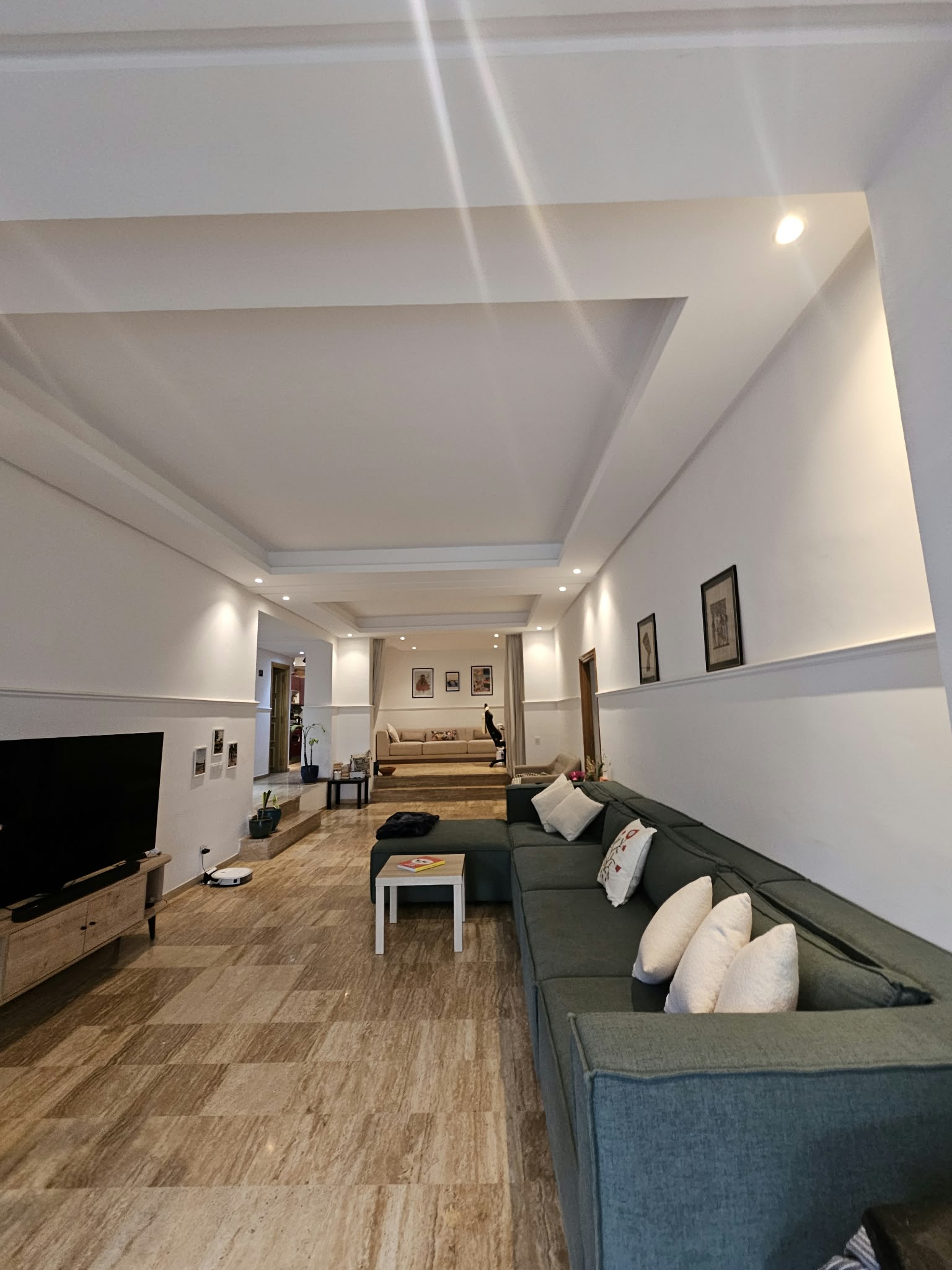 Rez de jardin meublé en résidence à Ain Diab