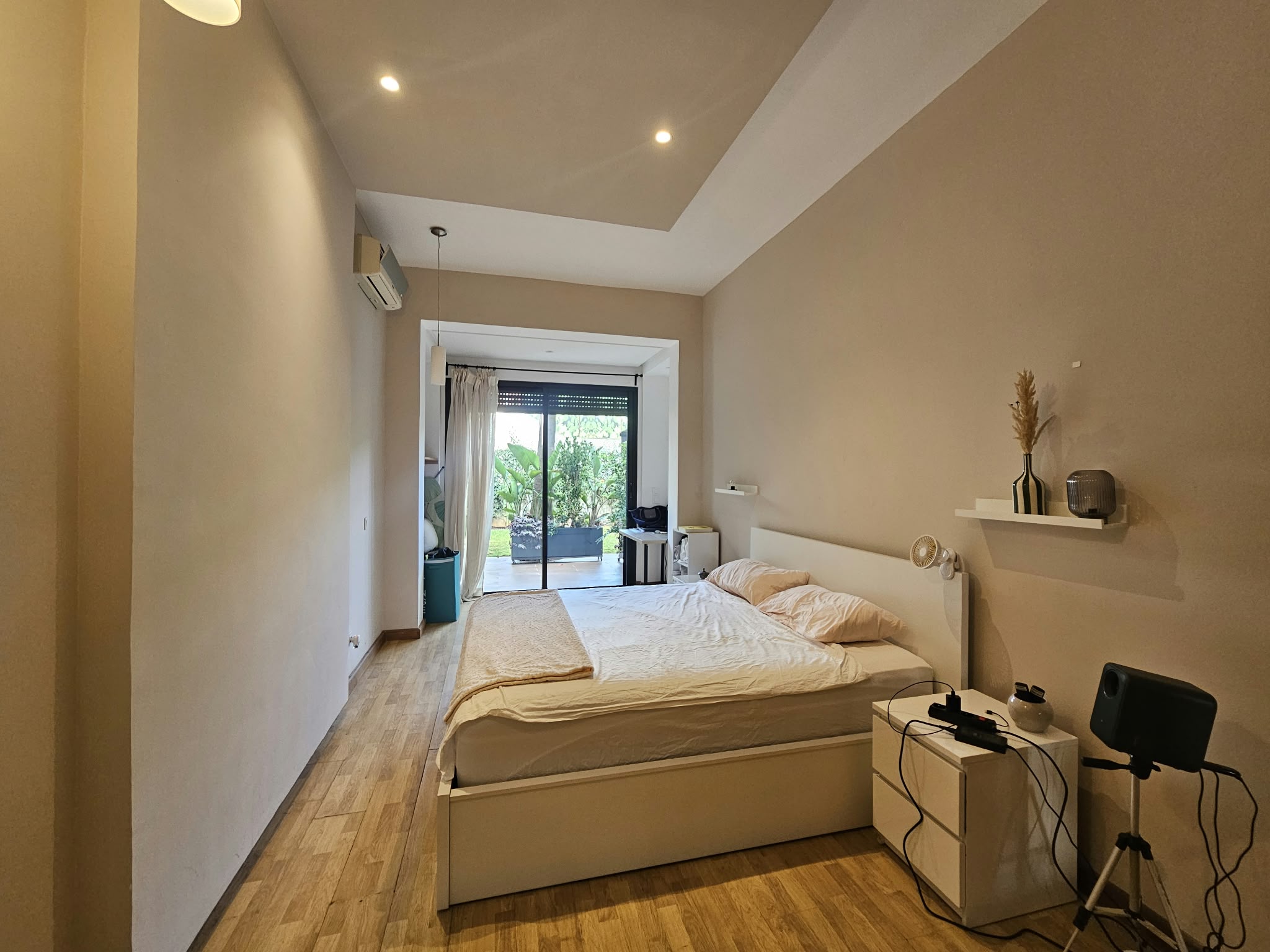 Rez de jardin meublé en résidence à Ain Diab